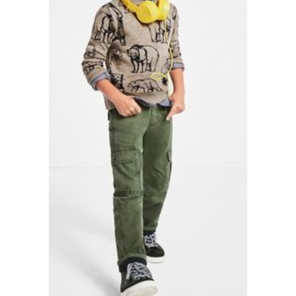 Gymboree Black Leather High Top Sneakers - Picture 8 of 8